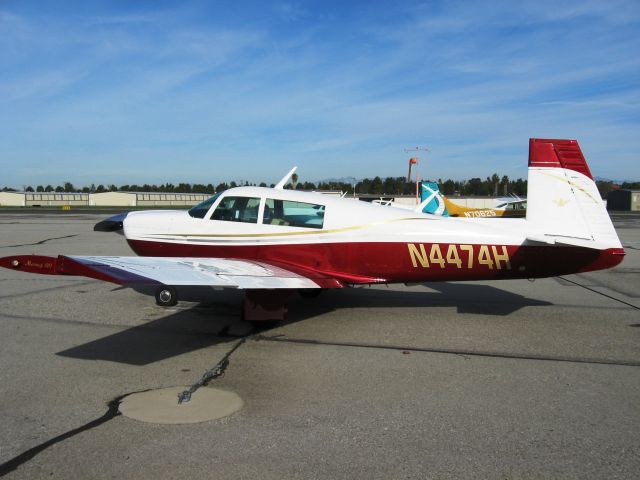 Mooney M-20 (N4474H) - Parked at Fullerton