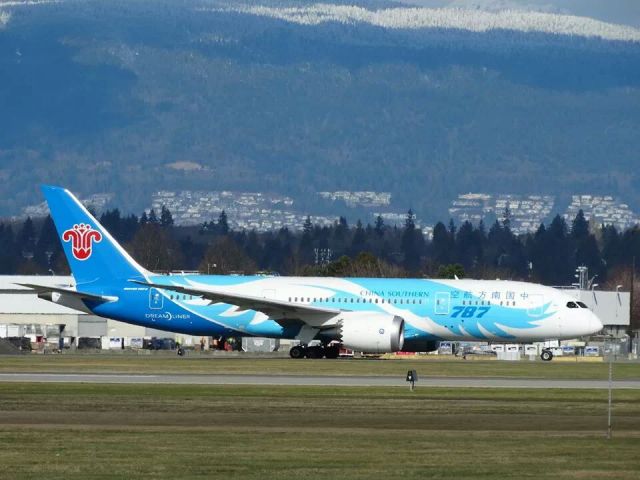 Boeing 787-8 (B-2736) - Inaugural flight departing Vancouver on Feb.18.2014