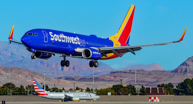 Boeing 737-800 (N8664J) - N8664J Southwest Airlines 2015 Boeing 737-8H4 serial 36649 / 5350 - Las Vegas - McCarran International (LAS / KLAS)br /USA - Nevada,  January 18, 2019br /Photo: TDelCoro