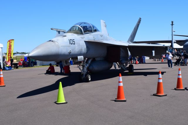 McDonnell Douglas FA-18 Hornet (16-6610) - FA-18F Super Hornet Lot 27 C/N F103 as seen at Sun n Fun 2017 8APR17