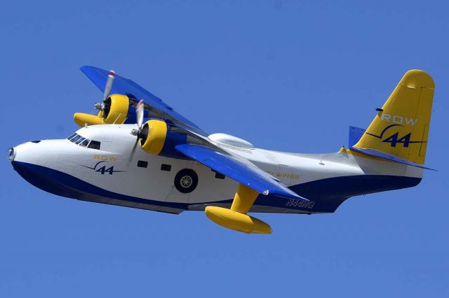 Grumman G-44 Widgeon (N44HQ) - Row 44 Grumman HU-16B Albatross N44HQ at Camarillo on August 17, 2013.