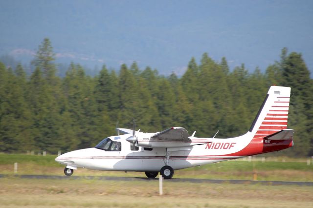 Aero Commander 500 (N1010F) - Aero Commander 500 used for Air Attack operations during firefighting season. 