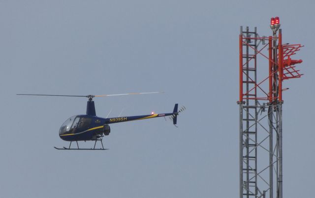 Robinson R-22 (N939SH) - Making a low pass is this 2005 Robinson R22 Beta Rotorcraft in the WInter of 2020.