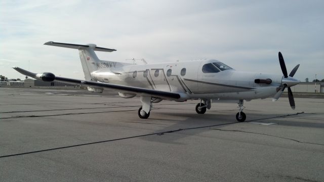 Pilatus PC-12 (N828VV) - PILATUS VISITING FULLERTON MUNICIPAL AIRPORT