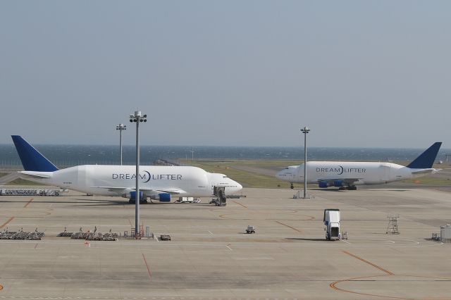 Boeing 747-400 (N747BC) - N747BC&N718BA