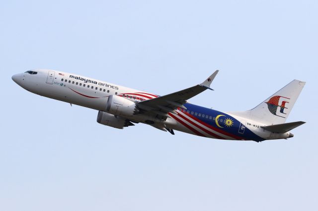 Boeing 737 MAX 8 (9M-MVB) - Livery "Malaysia Negaraku"