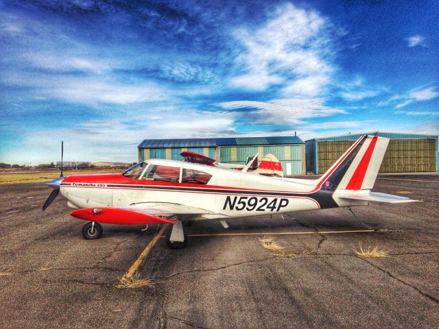 Piper PA-24 Comanche (N5924P) - N5924P - 1959 Piper PA-24-250