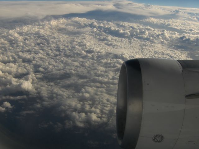 — — - flying into Auckland New Zealand from Sydney, Australia 