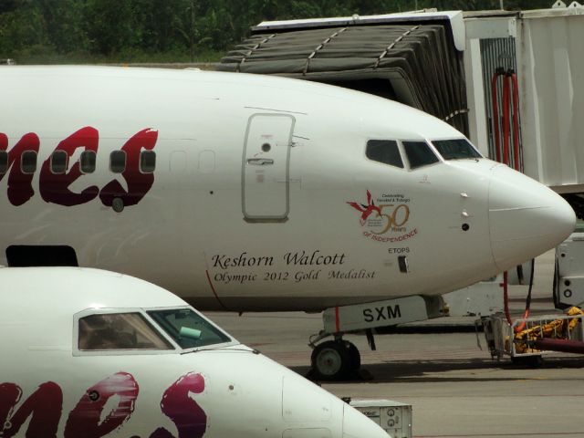 Boeing 737-800 (9Y-SXM)