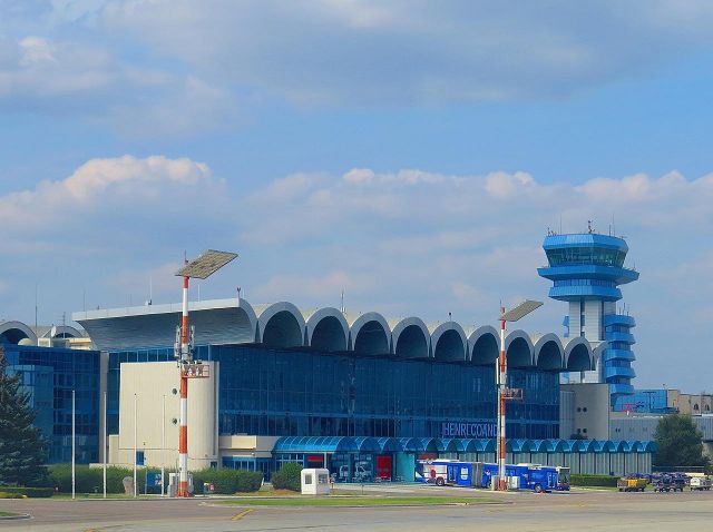 — — - Bucharests airport honours the aviation pioneer Henri Coanda, discoverer of the Coandă effect.