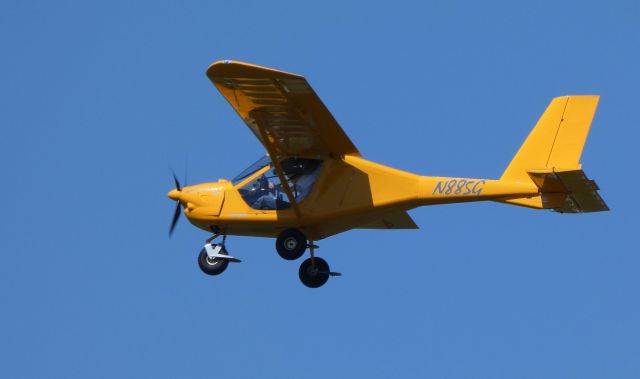 SADLER Piranha (N885G) - Shortly after departure is this 2017 Aeroprakt Rota II in the Summer of 2019.