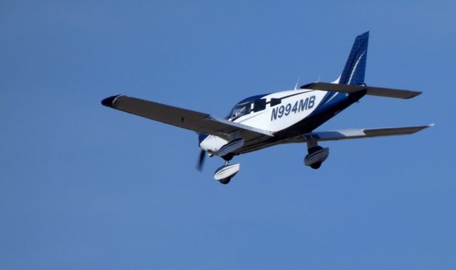 Piper Cherokee Arrow (N994MB) - On final is this 1985 Piper Cherokee Arrow III PA28-181 in the Winter of 2019.