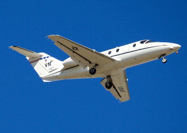 Beechcraft Beechjet (94-0127) - At Barksdale Air Force Base.