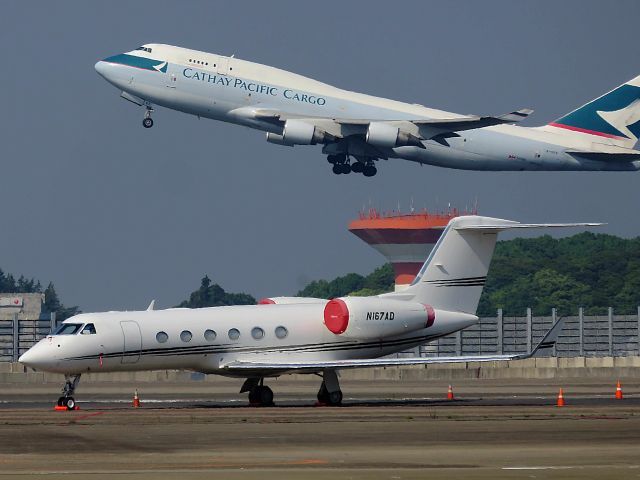 Gulfstream Aerospace Gulfstream IV (N167AD) - I take a picture on May 20, 2017.