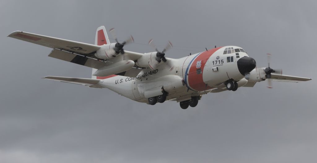 Lockheed C-130 Hercules (N1715) - Arriving from St. Petersburg (KPIE) Coast Guard C130