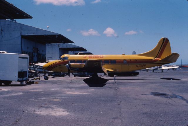 N714R — - Semo.  This aircraft was purchased by Hawaiian Air Tour Services (HATS).  They operated quite a few Heron.