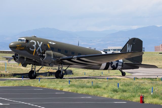 N47TB — - That's All, Brother.  The C-47 that let 800 planes on D-Day