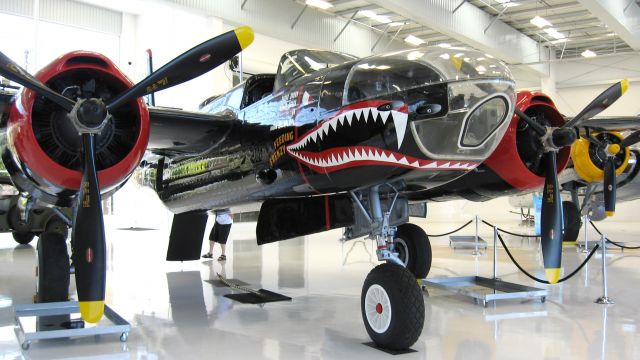 Cessna Skylane (N34538) - Douglas A-26 Feeding Frenzy at new Lyon Air Museum