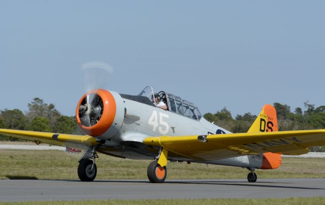 North American T-6 Texan (N645DS) - 2014 Tico Air Show