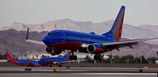 Boeing 737-700 (N7713A) - Please change the size to full screen to decrease the blurriness.