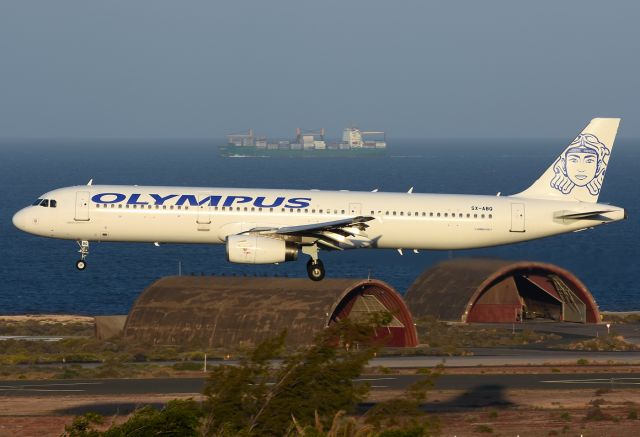 Airbus A321 (SX-ABQ) - May 2018.