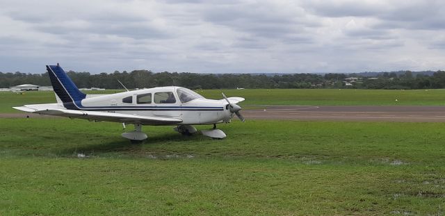 Piper Cherokee (VH-TMM) - Phoenix Aero Club Grass Apron YSCN NSW