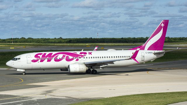 Boeing 737-800 (C-GNDG) - 12/28/23