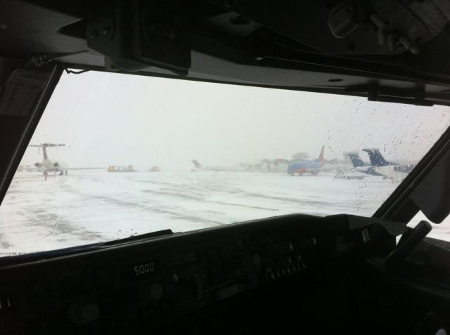 Boeing 737-800 — - 17 January 2012 from the left seat of an AirTran Airways Boeing 737-800