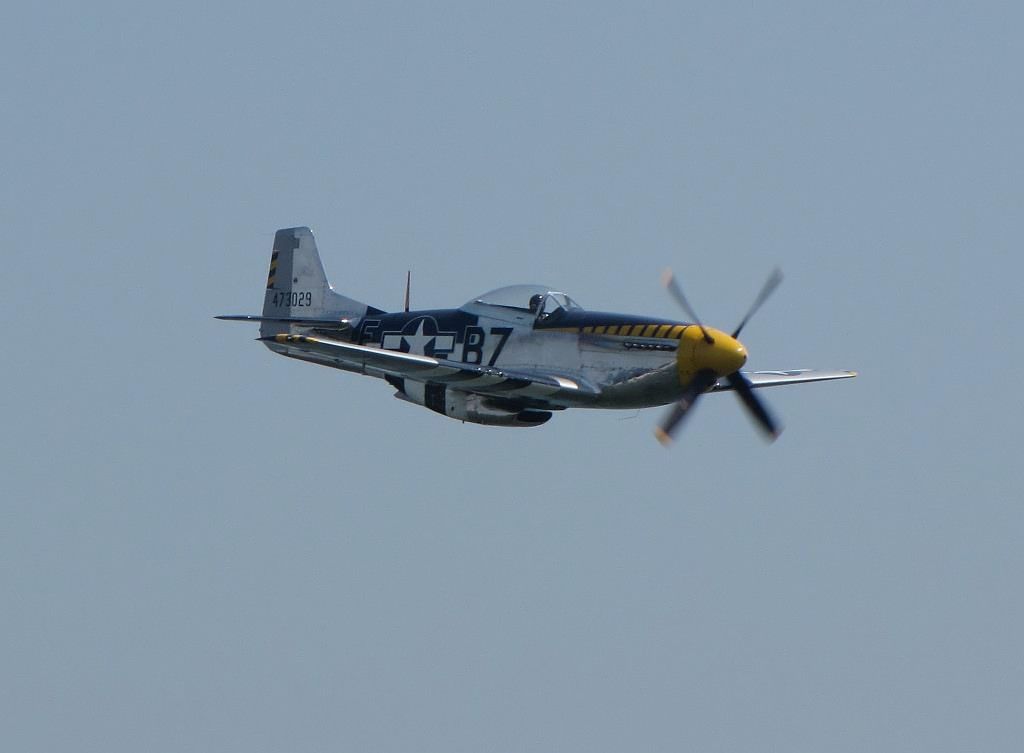 North American P-51 Mustang (N51JB) - Jim Beasley in "Bald Eagle"  at "Thunder over the Boardwalk" in Atlantic City, NJ