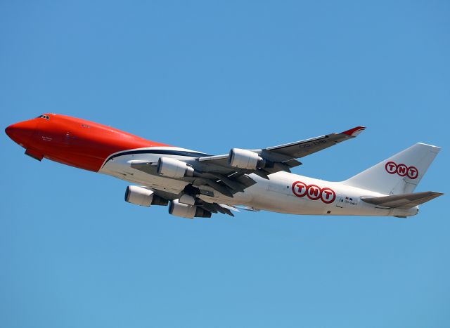 Boeing 747-400 (OO-THB)