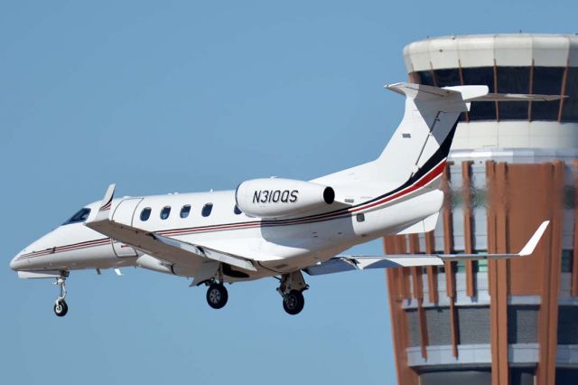 Embraer Phenom 300 (N310QS) - Embraer EMB-505 Phenom 300 N310QS at Phoenix Sky Harbor on January 24, 2016. It was built in 2014. Its construction number is 50500147. 