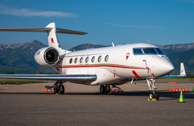 GULFSTREAM AEROSPACE G-7 Gulfstream G600 (A6CBRN) - Nice Bahrain Gulfstream G600 at BZN