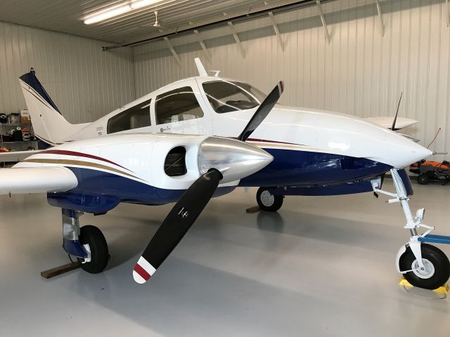 Cessna 310 (N2282F) - New Paint