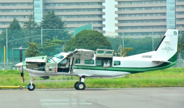 JA889E — - Cessna 208