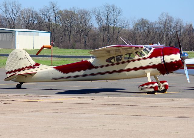 Cessna LC-126 (N2151C) - At Downtown Shreveport. 1954 Cessna 195B Businessliner. This photo doesnt have the reflection in the paint like the other photo. 