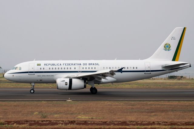 Airbus A319 (FAB2101) - BRASILIAN AIR FORCE - VC1