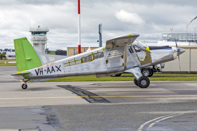 De Havilland Canada DHC-2 Mk1 Beaver (VH-AAX) - de Havilland Canada DHC-2-A1 Wallaroo (VH-AAX) taxiing at Wagga Wagga Airport