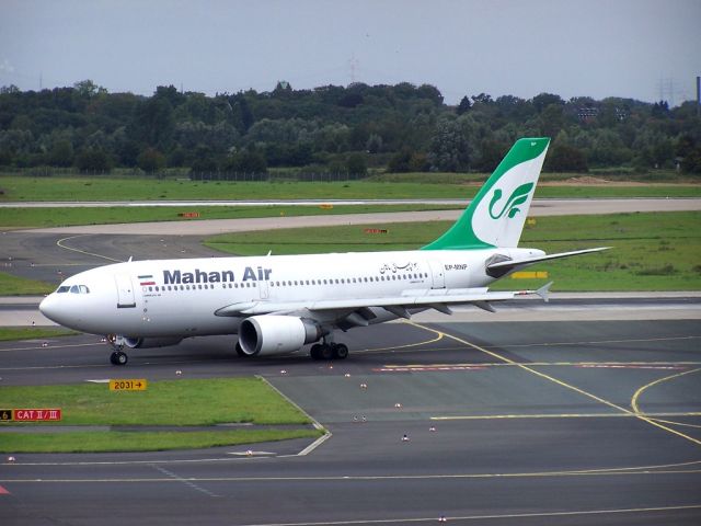 Airbus A310 (EP-MNP) - Duseldorf during August 2014 c/n 620