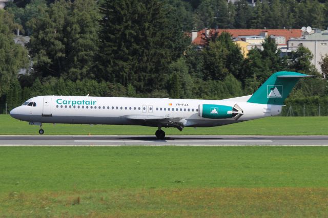 Fokker 100 (YR-FZA)