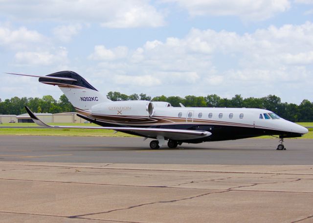 Cessna Citation X (N202KC) - At Downtown Shreveport. A Stunning Aircraft!!!!