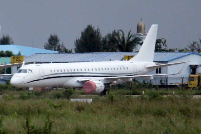 Embraer ERJ-190 (YL-UAG) - Union Aviation Lineage 1000 parked on the ramp on 3-Jan-24 one day after arriving from OMDB as UAG101.