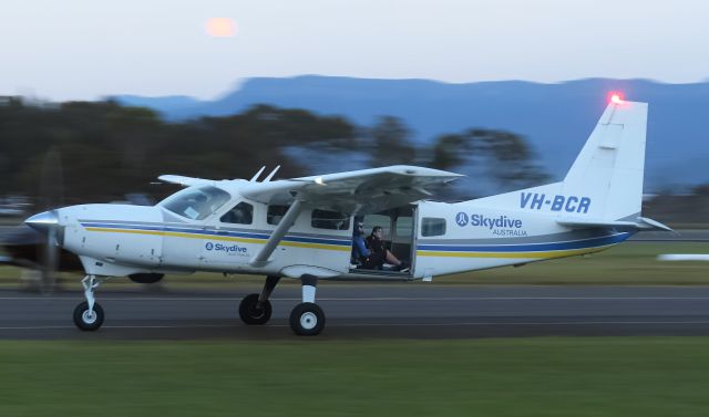 Cessna Caravan (VH-BCR) - Yeah its a little blurry.