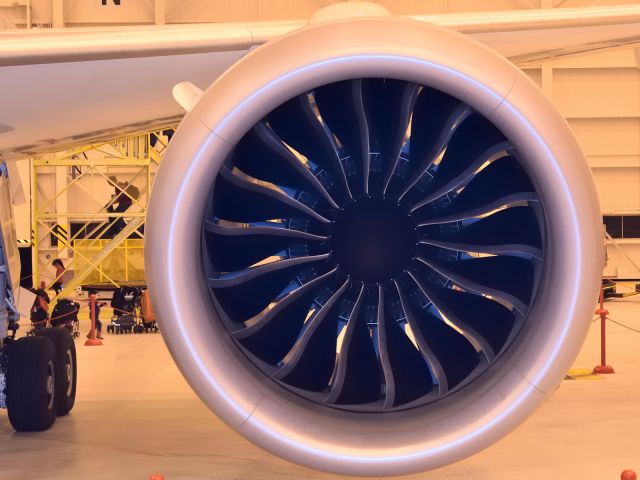 Boeing 787-8 (C-GHPV) - B787-8 engine - front