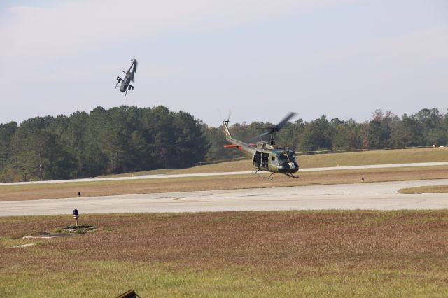 Bell UH-1V Iroquois — - US Army contribution to Andalusia air show 2010.