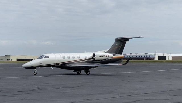 Embraer Phenom 300 (N382FX) - Coming in for some Jet Fuel and then back out KGPI