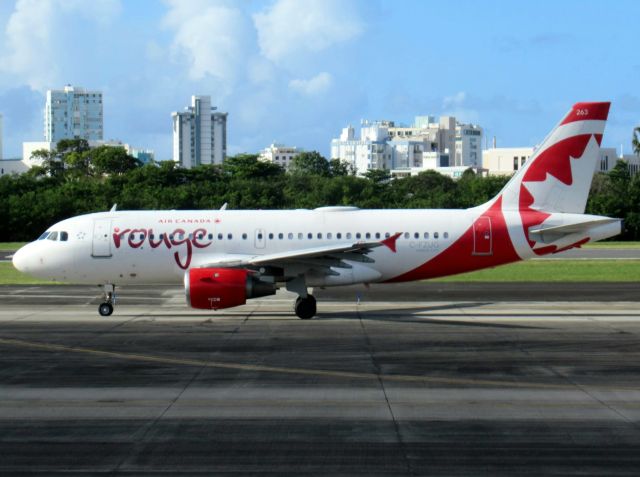 Airbus A319 (C-FZUG)