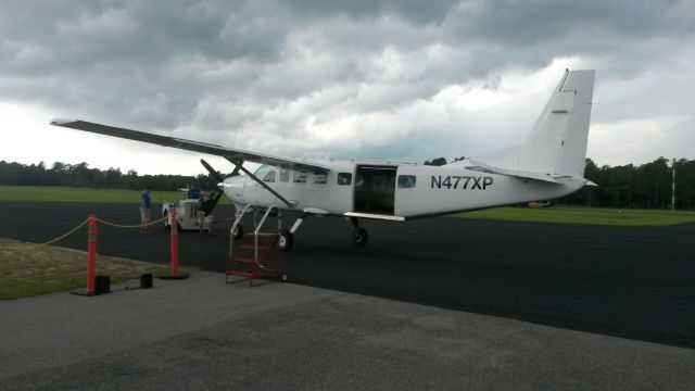 Cessna Caravan (N477XP) - Supervan 900 on the ramp at PK Airpark