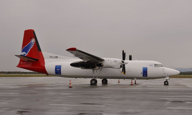 Fokker Maritime Enforcer (PH-LMB) - Amapola Flyg Fokker F50 Freighter PH-LMB in Zagreb