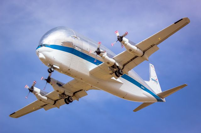 N941NA — - NASAs Super Guppy on approach to William Gateway on April 30th 2018.br /br /a rel=nofollow href=http://www.ThePilotsEye.comwww.ThePilotsEye.com/a