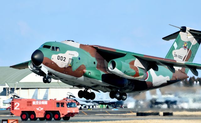 KAWASAKI C-1 (28-1002) - Kawasaki C-1br /Nyutabaru Air Base JASDF(航空自衛隊 新田原基地)